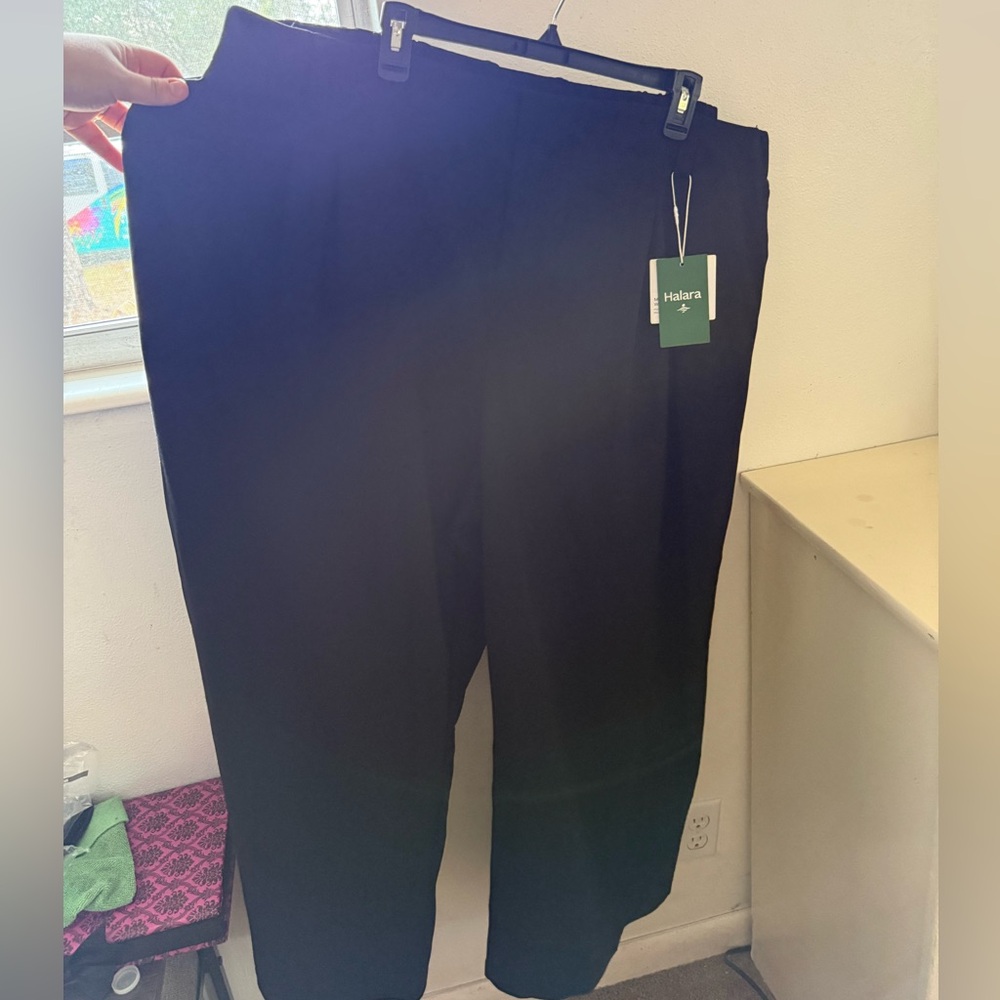 HALARA Black Wide Leg Pants
